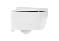 Унитаз подвесной безободковый Aquatek ЕВРОПА 525*360*260 с сиденьем Soft Close