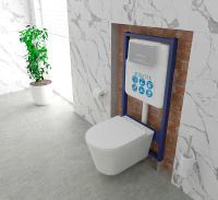 Инсталляция для подвесного унитаза Aquatek Standart 50 см