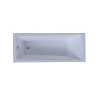 Акриловая прямоугольная ванна Aquatek Либра New 70 с фронтальным экраном (слив слева), без гидромассажа, сборно-разборный сварной каркас 170 см