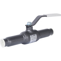 Кран шаровой ALSO КШППР Ду 20 Ру 4,0 МПа из ст.20 полнопроходной под редуктор