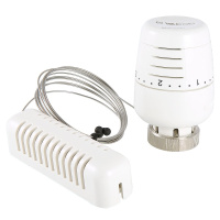 Термостатическая головка Valtec с выносным накладным датчиком М30 х 1,5, 6,5 - 28 °C