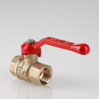 Кран шаровой Valtec Стандарт без покрытия с флажковой рукояткой и внутренней резьбой 1"