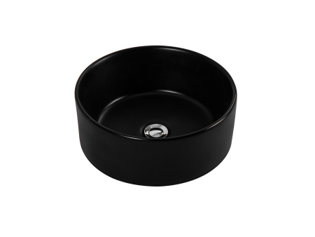 Раковина накладная Aquatek 400*400*165мм черный матовый