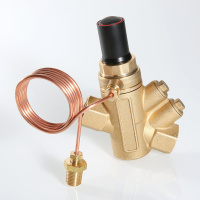 Автоматический регулятор перепада давления Valtec регулируемый 1 1/4”, 5-60 кПа, 15-5980 л/ч, с имп. трубкой 1 м
