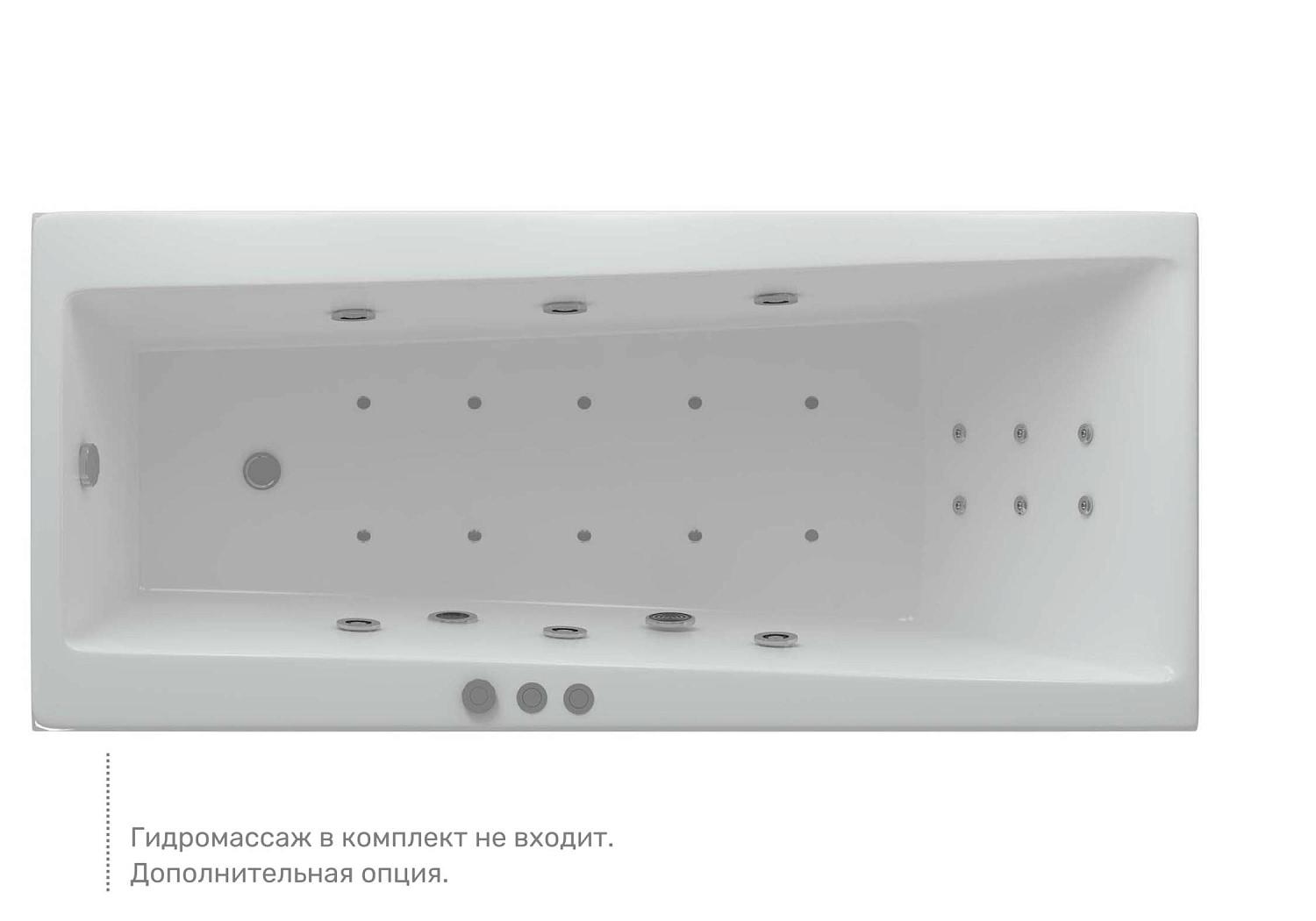 Акриловая прямоугольная ванна Aquatek Либра New 70 без фронтального экрана, без гидромассажа, сборно-разборный сварной каркас 160 см