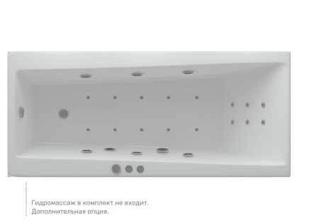 Акриловая прямоугольная ванна Aquatek Либра New 70 без фронтального экрана, без гидромассажа, сборно-разборный сварной каркас 160 см