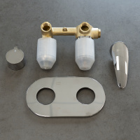 Смеситель Lemark Linara LM0427C для ванны и душа встраиваемый