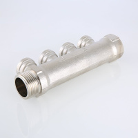 Коллектор Valtec с внутренней резьбой 3/4"х 1/2" 4 вых