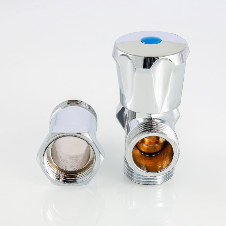 Вентиль-тройник Valtec с удлинителем для подключения сантехнических приборов