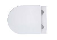 Унитаз подвесной безободковый Aquatek ЕВРОПА 490*360*250 с сиденьем Soft Close смыв торнадо