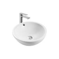 Раковина накладная Aquatek 440*440*175мм белый матовый