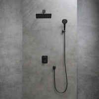 Смеситель Lemark Bronx LM3749BL для ванны и душа термостатический встраиваемый