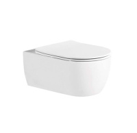 Унитаз подвесной безободковый Aquatek ЕВРОПА 525*360*260 с сиденьем Soft Close