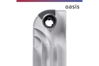 Радиатор биметаллический Oasis Pro N-200/100 нижнее подключение