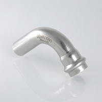 Угольник 90° Valtec (раструб–труба) нержавеющая сталь 15 х 15 мм