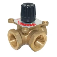 Клапан хрёхходовой TIM поворотный смесительный 25 мм