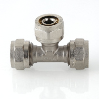 Тройник обжимной Valtec 26 х 20 х 26 мм