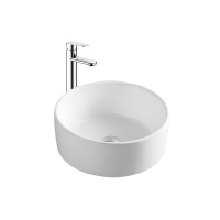 Раковина накладная Aquatek 400*400*165мм белый матовый