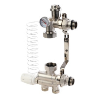 Насосно-смесительный узел MVI для теплого пола AQUAHIT 1" PN12