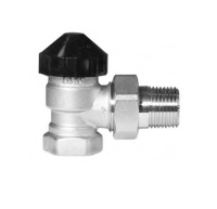 Клапан терморегулирующий Ridan TR-N DN 20 PN 10, Т=120 °С, угловой, никелированный, с внутренней резьбой