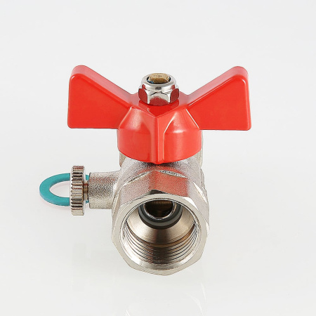 Кран шаровой Valtec для подключения манометра с внутренней резьбой 1/2" x 3/8"