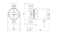 Циркуляционный насос Grundfos Comfort 15-14 BXA PM