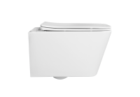 Унитаз подвесной безободковый Aquatek ЛИБРА New 525*360*290мм