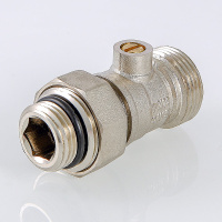 Кран для нижнего подключения радиатора Valtec
