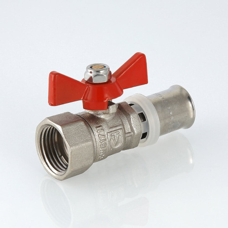 Кран шаровой Valtec с пресс-соединением и внутренней резьбой