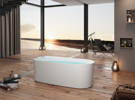 Ванна отдельностоящая Aquatek ПРИМА, 170х80х58 см