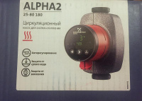 Циркуляционный насос Grundfos ALPHA2 25-80 180 мм