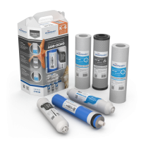 Комплект картриджей Аквабрайт К-6 c мембраной Vonton для очистки воды