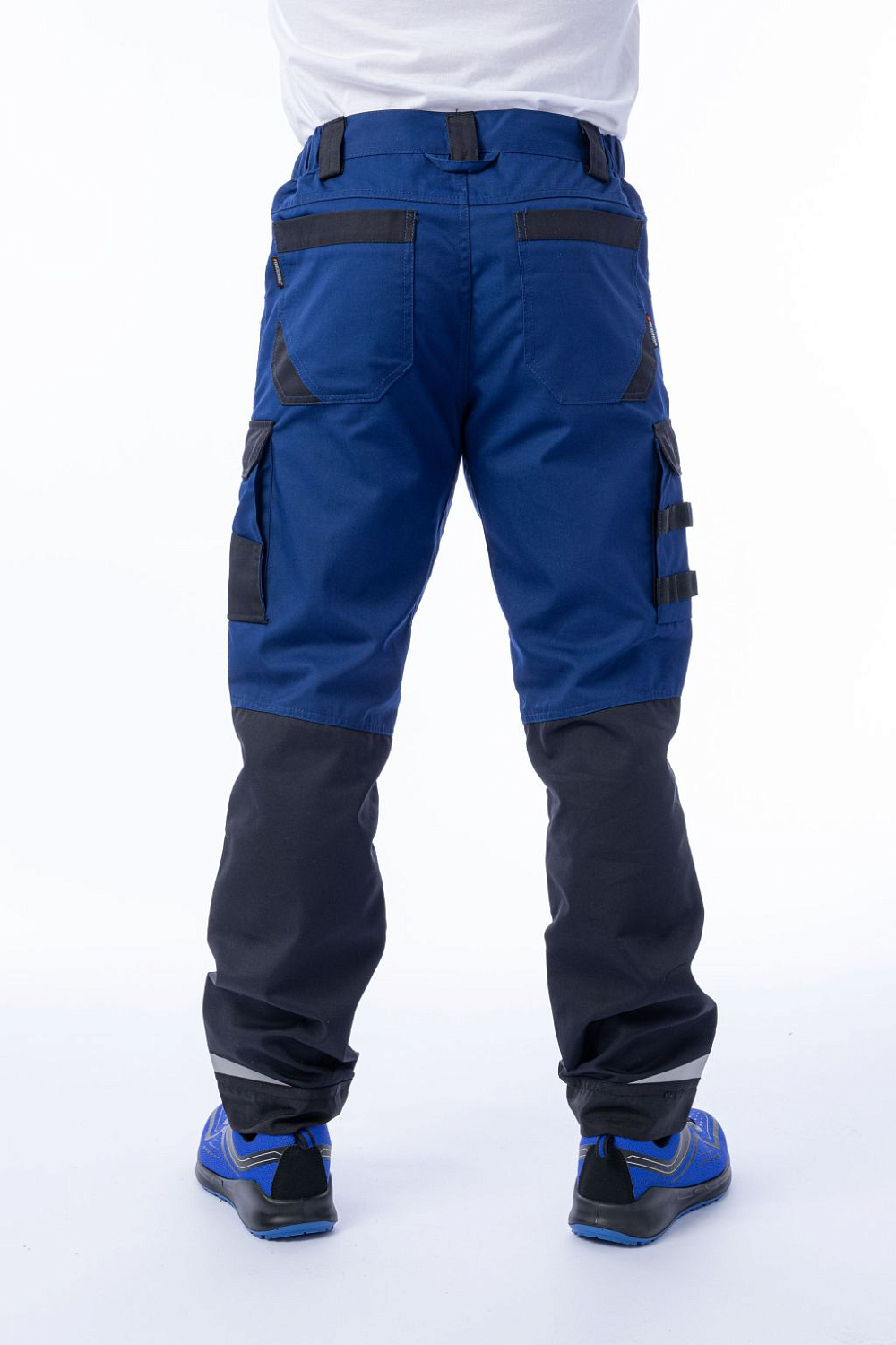 Брюки Brodeks KS302 синий/черный