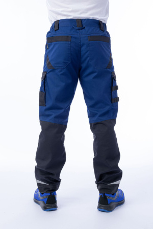 Брюки Brodeks KS302 синий/черный