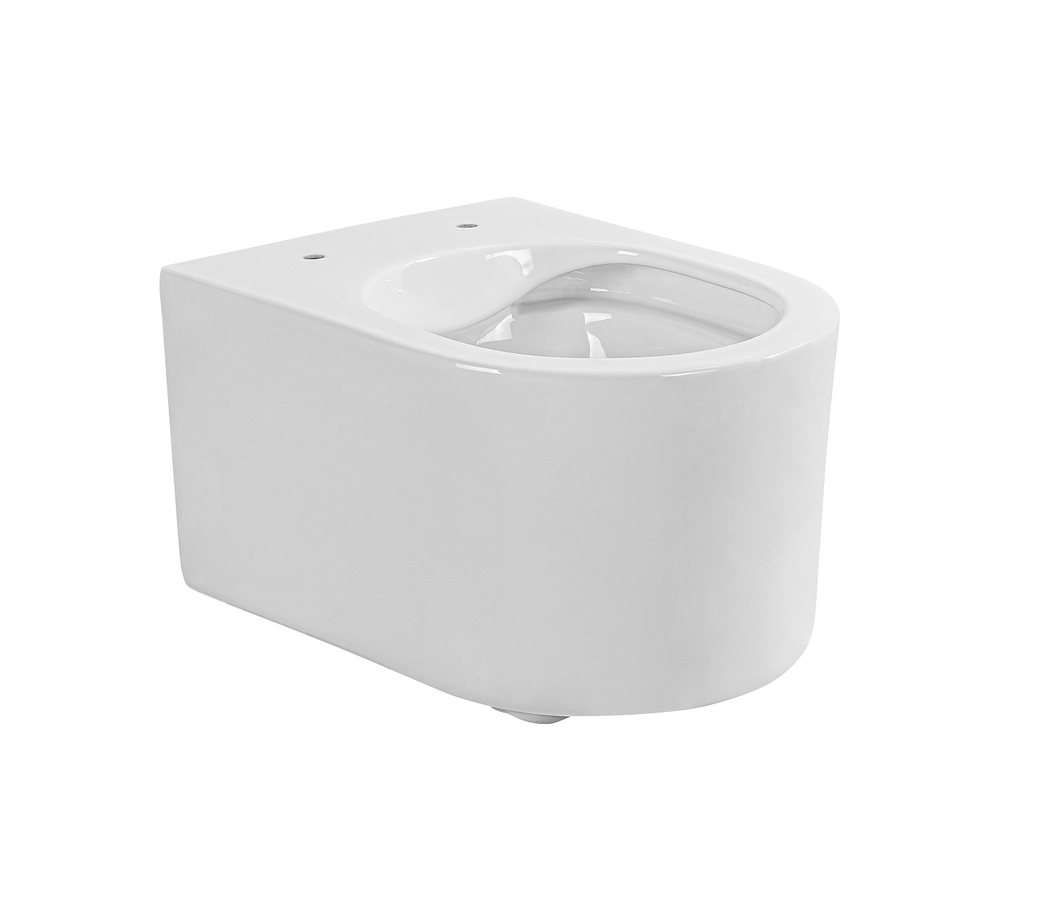 Унитаз подвесной безободковый Aquatek МИЯ AQ2004-00 490*370*340 с легкосъемным сиденьем Soft Close