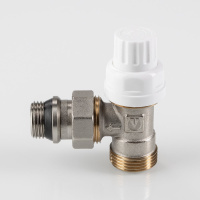 Клапан радиаторный Valtec угловой с дополнительным уплотнением 1/2 x 3/4" («евроконус»)