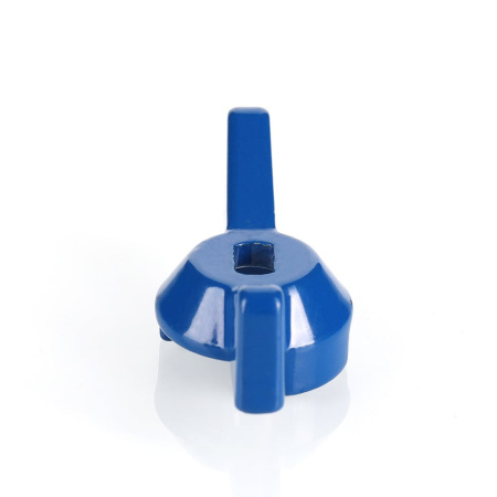 Ручка-бабочка Valtec для крана cиняя