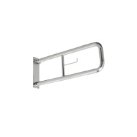 Поручень настенный откидной Aquatek 800*230 мм с бумагодержателем