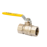 Кран шаровой MVI газовый полнопроходной с ручкой резьба внутренняя-внутренняя PN25 3/4"