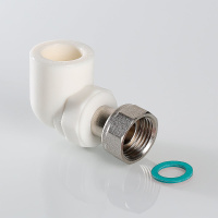 Угольник PPR Valtec с накидной гайкой 25 мм х 1"