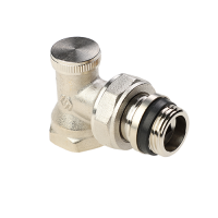 Клапан настроечный угловой MVI с самоуплотняющимся кольцом 1/2" 
евроконус