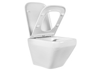 Унитаз подвесной безободковый Aquatek ЛИРА 490*365*20 с сиденьем Soft Close