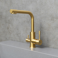 Смеситель Lemark Expert LM5061G для кухни с подключением к фильтру с питьевой водой