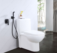 Смеситель Lemark Ursus LM7219BL с гигиеническим душем встраиваемый