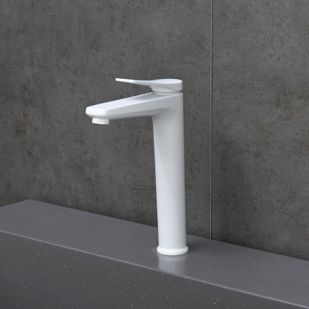 Смеситель Lemark Bronx LM3709MW для раковины монолитный