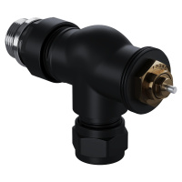 Набор термостатический Royal Thermo Design Pro 15мм М30х15 Черный осевой