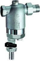 Фильтр FAR 3/4" ВР-НР 300 мкм с магнитной вставкой под манометр Tmax: 95 °С 25 бар