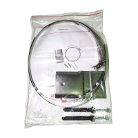 Заглушка Wester пластиковая черная для мембранного бака (ниппеля)