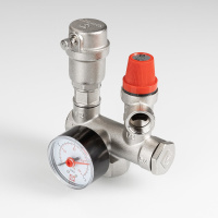 Группа безопасности Valtec с латунным корпусом для котла