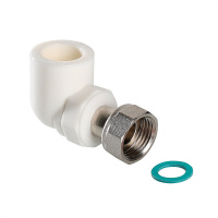 Угольник PPR Valtec с накидной гайкой 25 мм х 1"